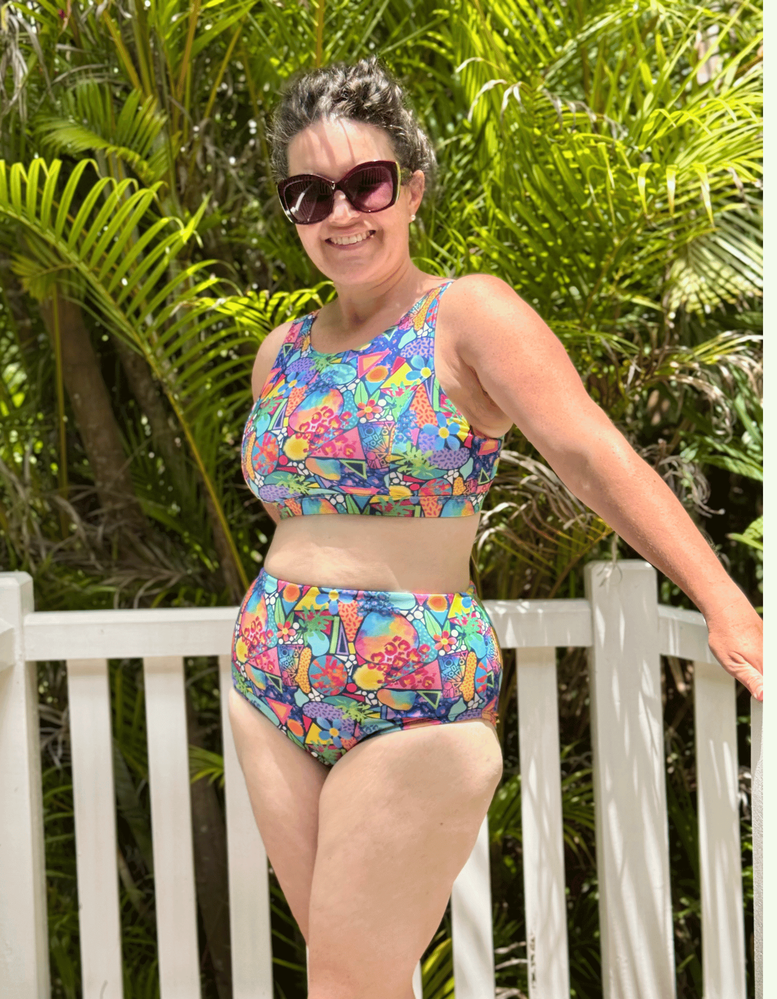 Mismatch Swim Bralette Bikini Top